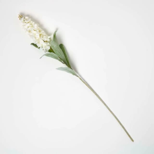 Homescapes Artificial Stem of Delphinium Flowers, 82cm Natural