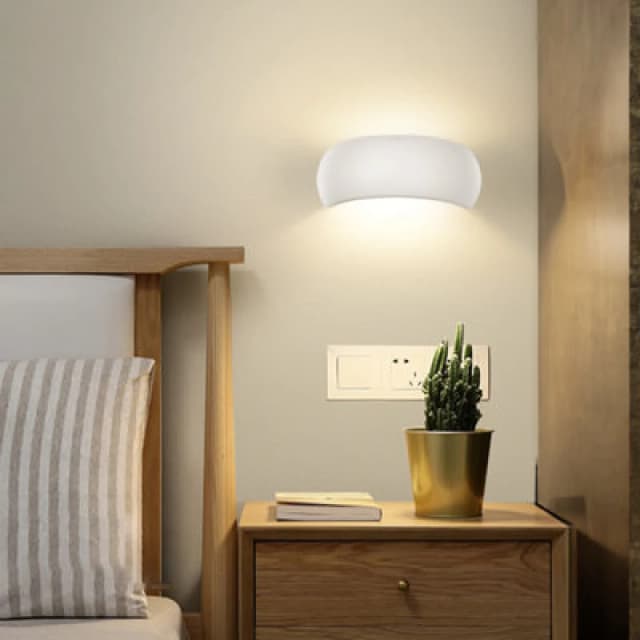 Tcp White Up Down Style Indoor Wall Light Ip20