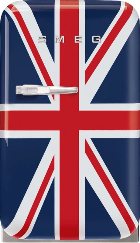 Smeg 50s Style Right Hand Hinged Minibar FAB5RDUJ6 72cm Fridge - Union Jack - C Rated