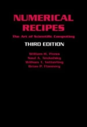 Numerical recipes by William H Press