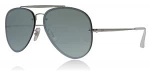 Ray-Ban Blaze Sunglasses Silver 905130 58mm