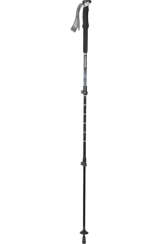 Trespass Trespass Stryder 2 Piece Walking Pole Set in Black One Size Unisex 5059000842702
