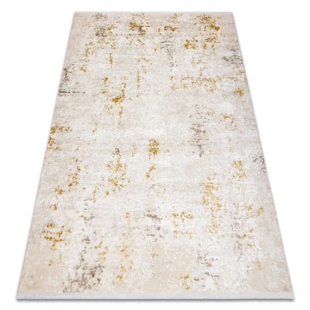RugsX Modern Carpet Duke 51546 Cream / Gold - Vintage, Structured, Very Soft 180X270 Cm