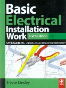 Basic Electrical Installation Work by Trevor Linsley Paperback