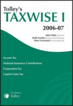 Tolleys Taxwise I 2005-06 by Peter Gravestock Paperback