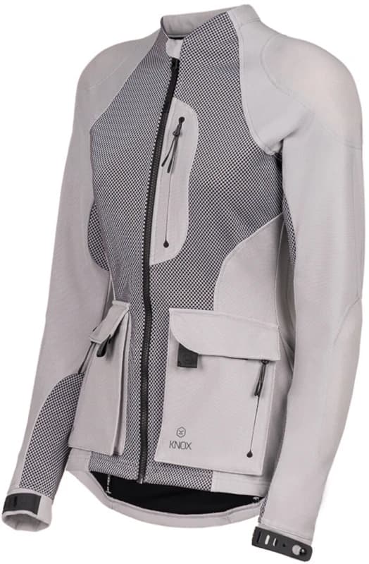 Knox Tor Ladies Protector Jacket, grey, Size L for Women