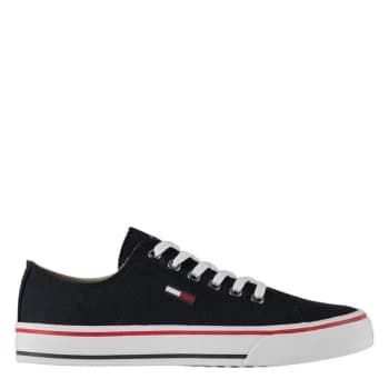 Tommy Jeans Virginia Laceup Trainers - Midnight CKI