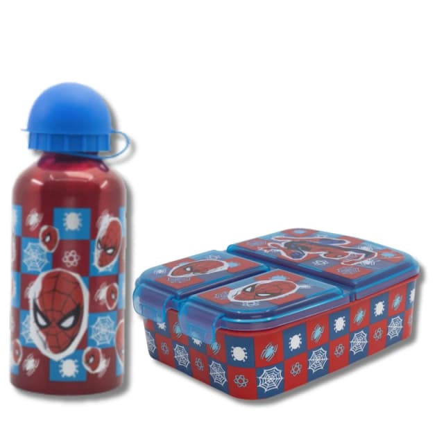 Spiderman Spiderman Lunch Set Lunch Boxes 98822 Blue 38161008000