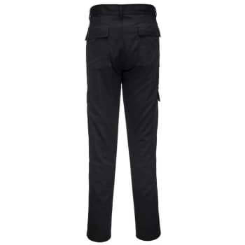 Portwest - C711BKR30 - sz Regular 30 Slim Fit Combat Trouser - Black