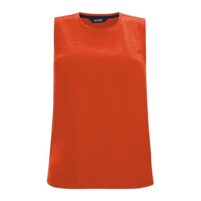 Womens tank top Regatta Fariene Orange Female 40