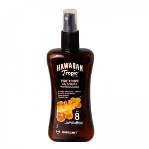 Hawaiian Tropic Protective Dry Spray Oil (SPF8) 200ml