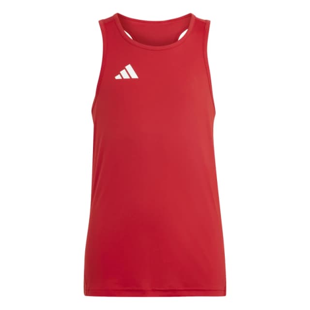 Children's tank top adidas Team Rouge Male 5/6 ans