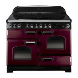 Rangemaster CDL110ECCY-C Classic Deluxe 110cm Ceramic Range Cooker Cranberry-C