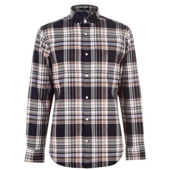 Gant Classic Check Oxford Shirt - Blue