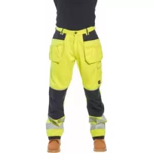 Portwest - T501 YELLOW BLACK 30 REGULAR - Yellow/Black