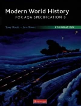 Modern World History for Aqa Specification B. Foundation by Tony Hewitt Paperback
