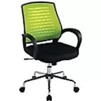 Nautilus Designs Ltd. Medium Mesh Back Operator Chair Green