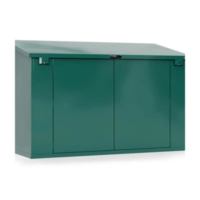 Asgard Maxess Electric Ready Pro Bike Shed In Green