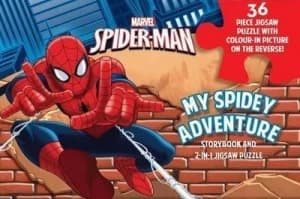 Marvel Spider-Man My Spidey Adventure Storybook and 2-in-1 Jigsaw by Parragon Books Paperback