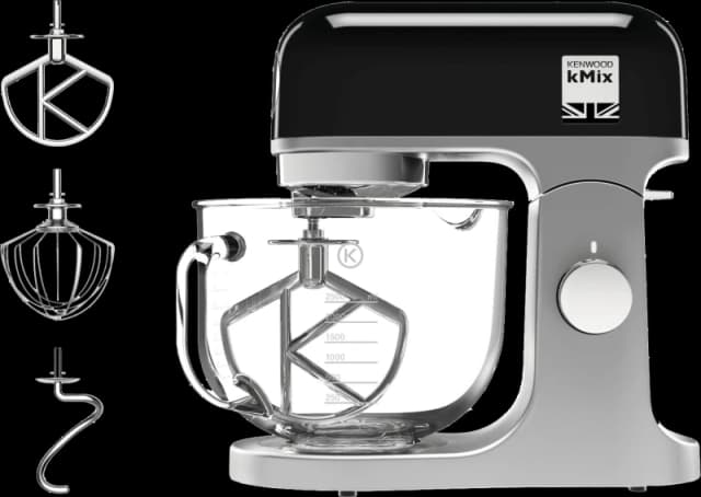 Kenwood KMX754BK kMix Stand Mixer with 5L Bowl - Black KMX754BK Black