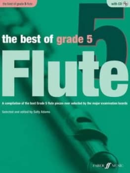 The Best of Grade 5 Flute by Sally Adams Book