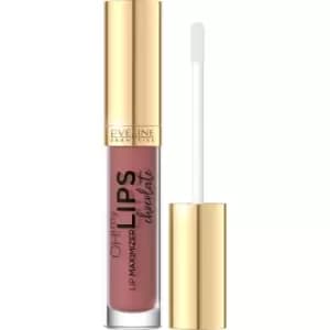Eveline Cosmetics OH! my LIPS Lip Maximizer Lip Gloss With Bee Venom Shade Chocolate 4,5 ml