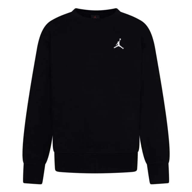 Air Jordan Air Fleece Crew Sweatshirt Juniors Black male 11-12 Years
