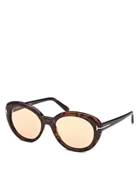 Tom Ford Womens Marcolin Cat Eye Sunglasses, 55mm