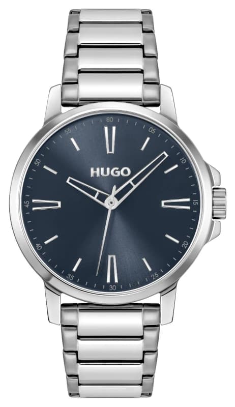 HUGO 1530419 #SMOOTH (41mm) Blue Dial / Stainless Steel Watch
