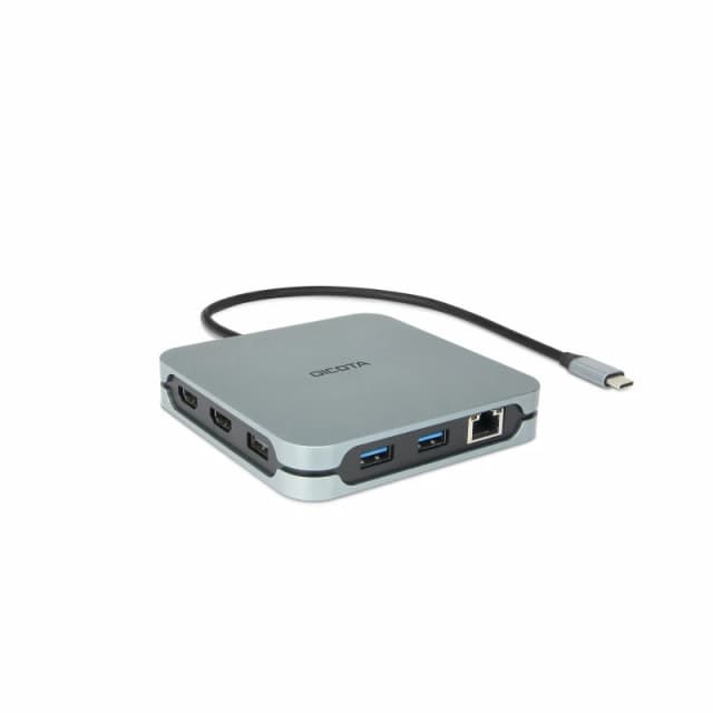Dicota Dicota USB-C docking station USB-C 10-in-1 Docking 8K HDMI PD Compatible with (brand): Universal USB-C powered D32057