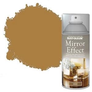 Rust-Oleum Gold mirror effect Multi-surface Spray Paint 150ml