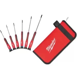 Milwaukee 6 Piece Precision Screwdriver Set