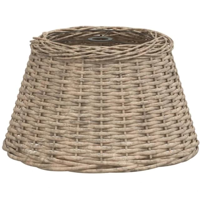 VIDAXL Ceiling Lamp Shade Brown Ø50x30cm Wicker vidaXL 8720845803520