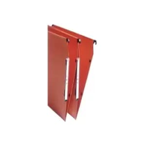 Esselte Orgarex Labels for Lateral Suspension File - Orange Pack of