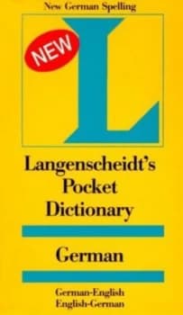 Pocket German Dictionary Book