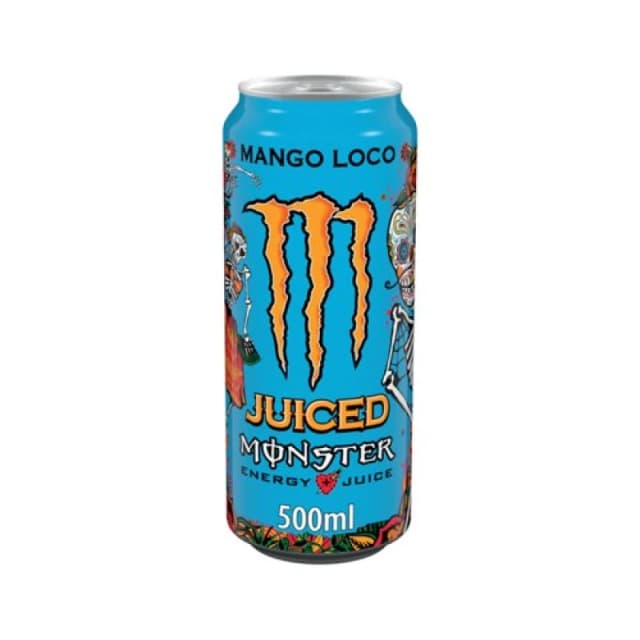 Monster Monster Energy Mango Loco Juiced Can 500ml (Pack of 12) 279606 279606