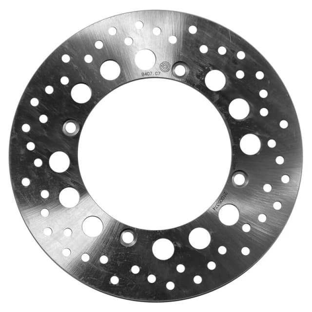 BREMBO 68B407C7 Brake disc PRIME - Serie-Oro - Fixed Disc Front, Perforated Brake Disc (82)