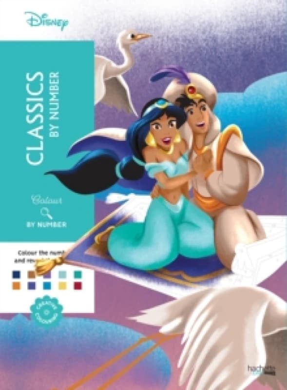 Mystery Colouring - Classics by Number : Reveal iconic Disney characters with colour by number Paperback / softback