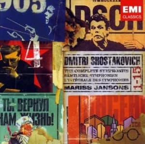 Complete Symphonies The Jansons 10cd by Dmitri Shostakovich CD Album
