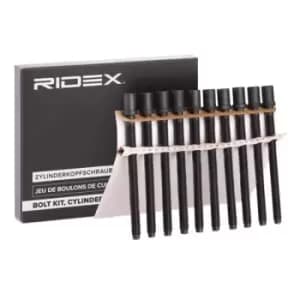 RIDEX Cylinder Head Bolt Kit 1217B0031 Bolt Kit, cylinder head VW,AUDI,SKODA,Golf V Schragheck (1K1),TOURAN (1T1, 1T2),Passat Variant (3C5)