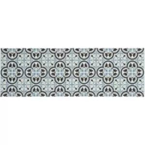 Washamat Kensington Runner Retro Tiles 150 X 50Cm