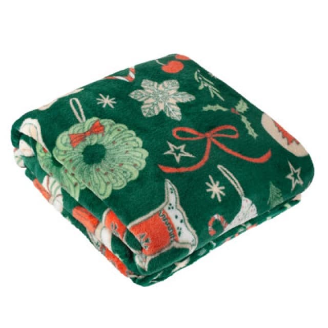 Duvet Day Festive Treats Fleece Throw