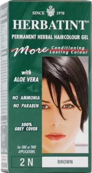 Herbatint Brown Ammonia Free Hair Colour 2N 150ml