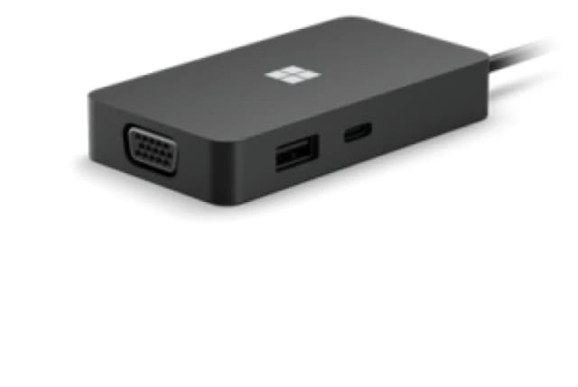 Microsoft Surface Travel 5-port USB Type-C Connection Hub, Black 196388249589