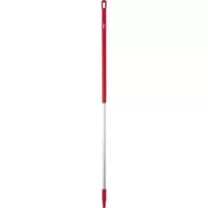 Vikan Aluminium handle, ergonomic, Ø 31 mm, length 1510 mm, pack of 10, red