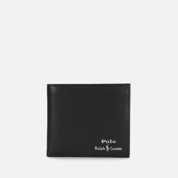 Polo Ralph Lauren Mens Suffolk Bifold Wallet - Black