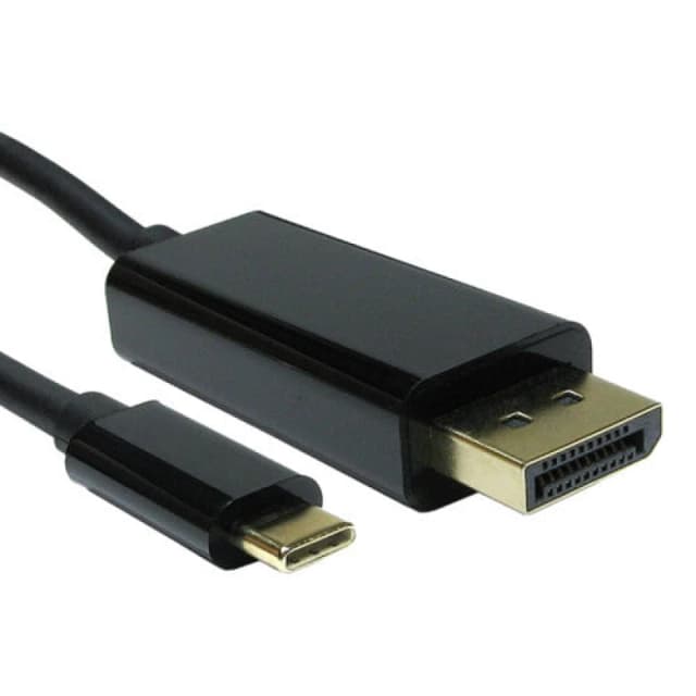 Cablenet Cablenet 1m USB 3.1c Male - DisplayPort 1.2 (4Kx2K@60Hz) Male 40-4020
