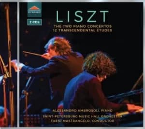 Liszt The Two Piano Concertos/12 Transcendental Etudes by Franz Liszt CD Album