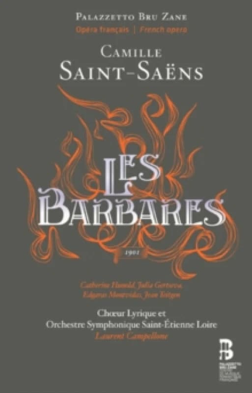 Camille Saint-Sans: Les Barbares CD / with Book