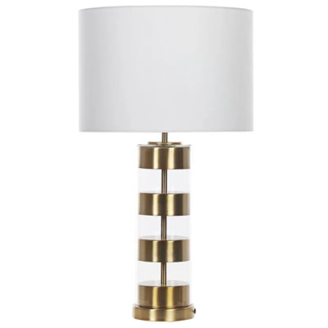 Beliani Table Lamp Beatton Metal Gold